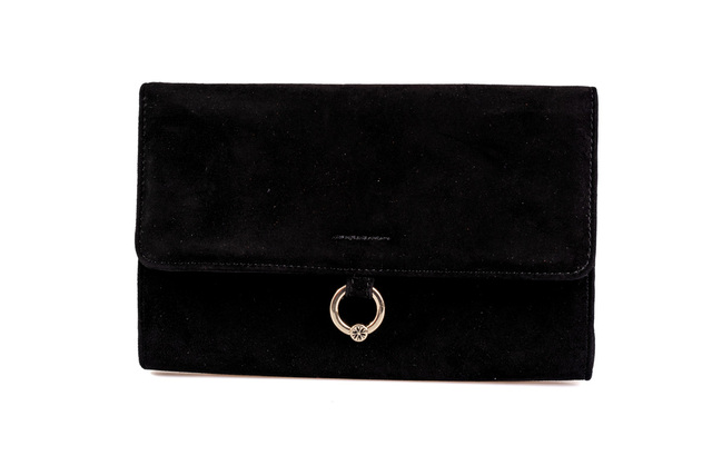 Black Velvet Woven Clutch Bag | Simply Be