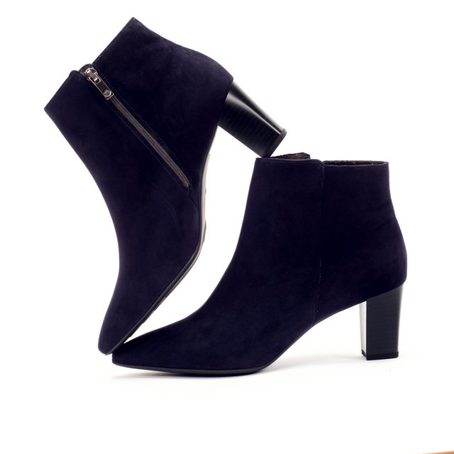 navy blue suede ankle boots uk