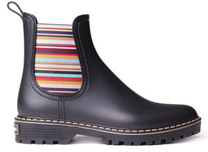 Waterboots! Navy stripe