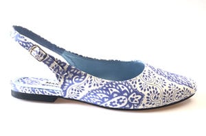 Blue Fern Sandals 