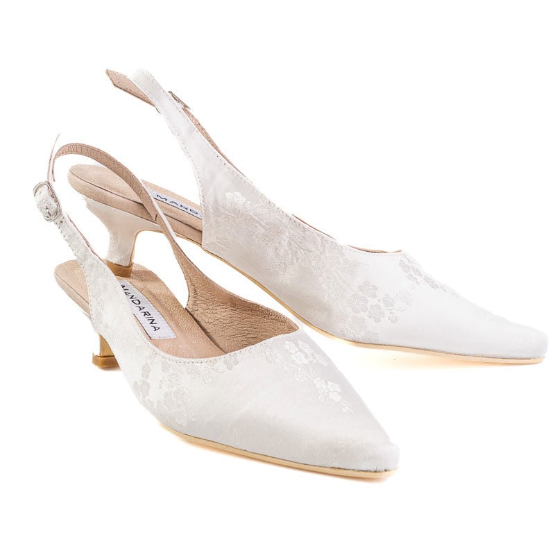 Kitten heel wedding shoes uk best sale